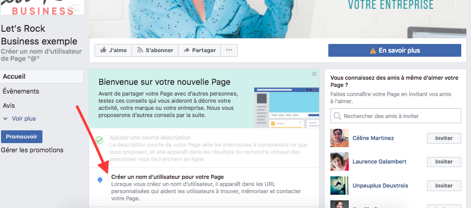 facebook entreprise