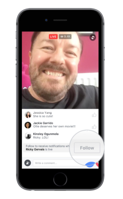 facebook live streaming